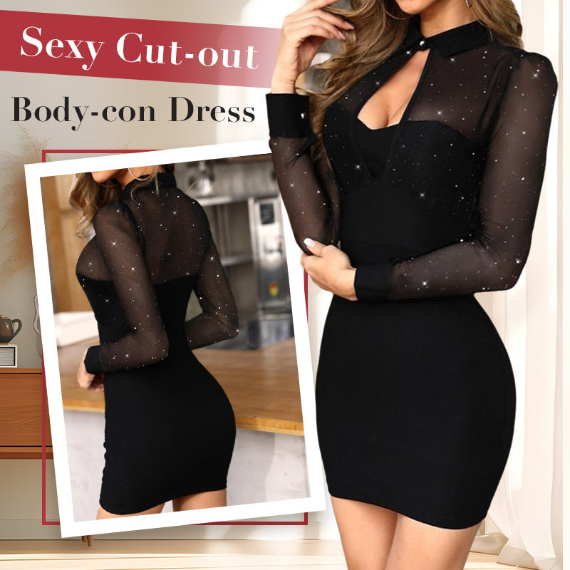 💖Sexy Cut-out Body-con Dress – newdoso