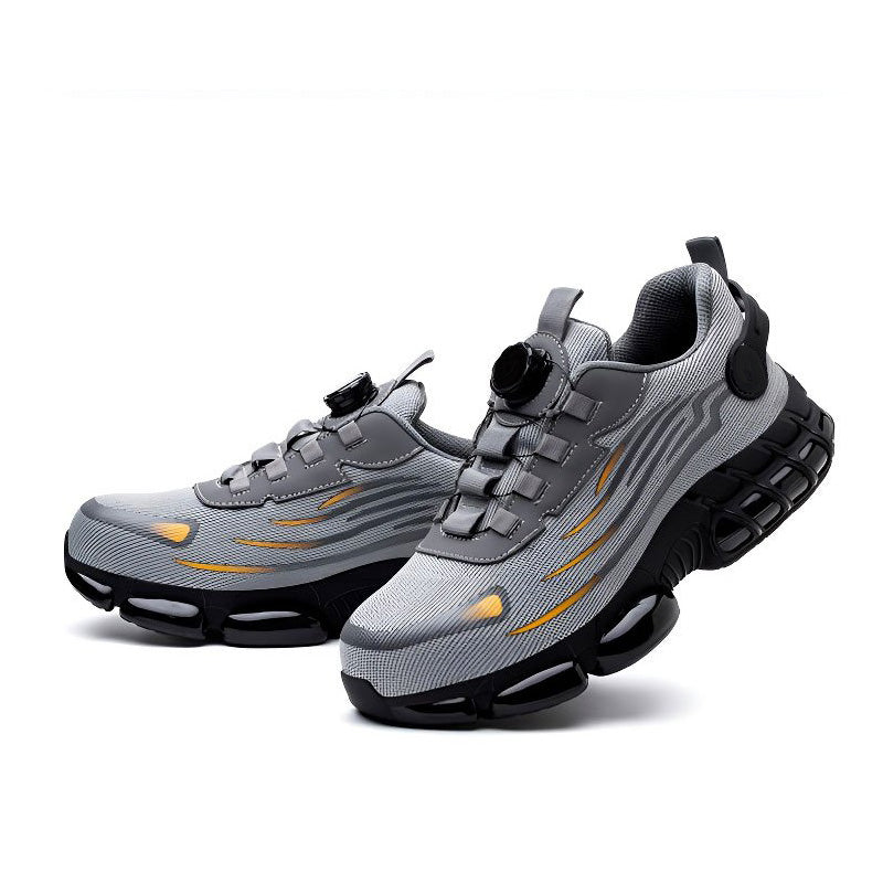 Knob Anti-Smash Anti-Slip Safety Sneakers - Durable & Stylish Footwear for Work & Outdoor Activities