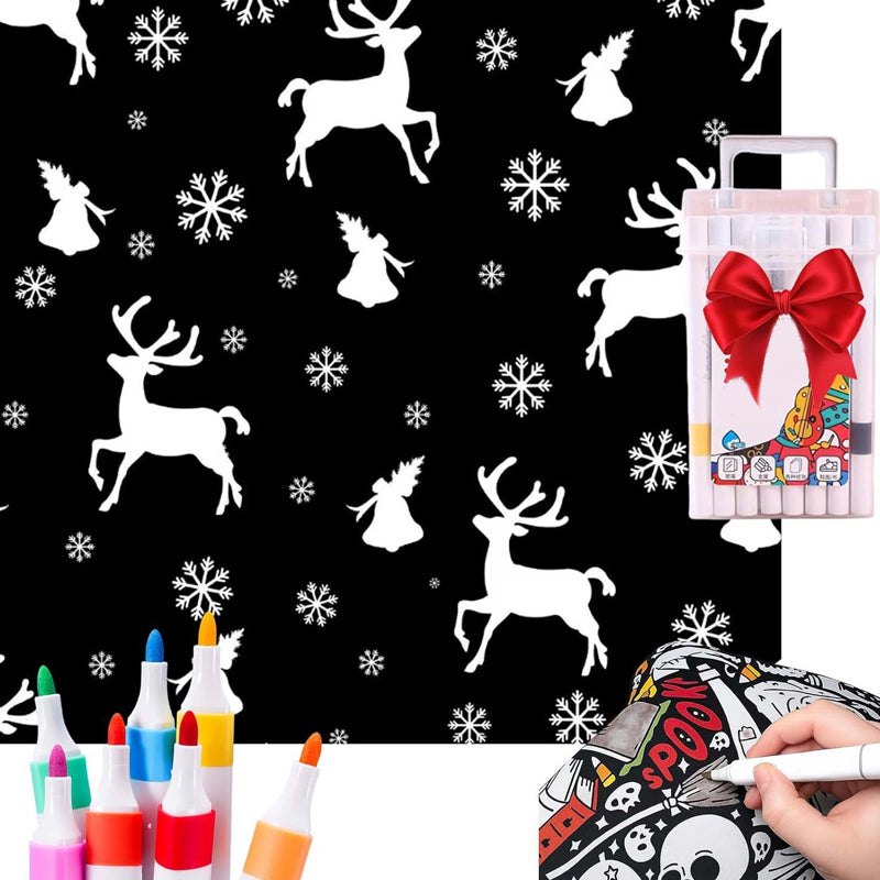 🎨✨DIY Coloring Blanket with Markers