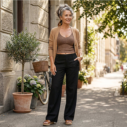 🌺💐Women's Elegant Flared Suit Pants