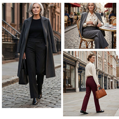 🌺💐Women's Elegant Flared Suit Pants