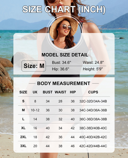 🏝️👙Slimming Mesh Sheer Sarong Wraps Tummy Control Swimsuit - Light and Graceful, Show Off Your Perfect Curves!