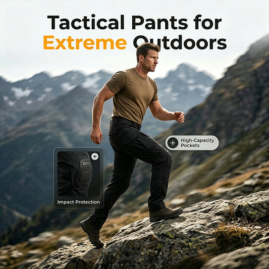 Men's Tactical Cargo Pants with Knee Pads