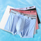 🔥 Men's Ice Silk Breathable Mesh Boxer Briefs（4 Piece Set）