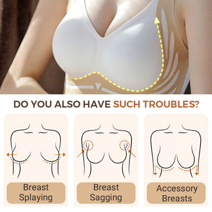 Lifting Anti-Sagging Wire-Free Push-up Bra