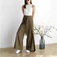 🔥Summer Sale🔥Women's Tie Knot Wide Leg Pants