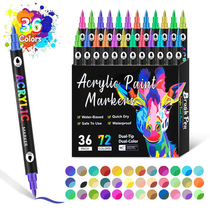🌈Dual Tip Acrylic Paint Pen Marker