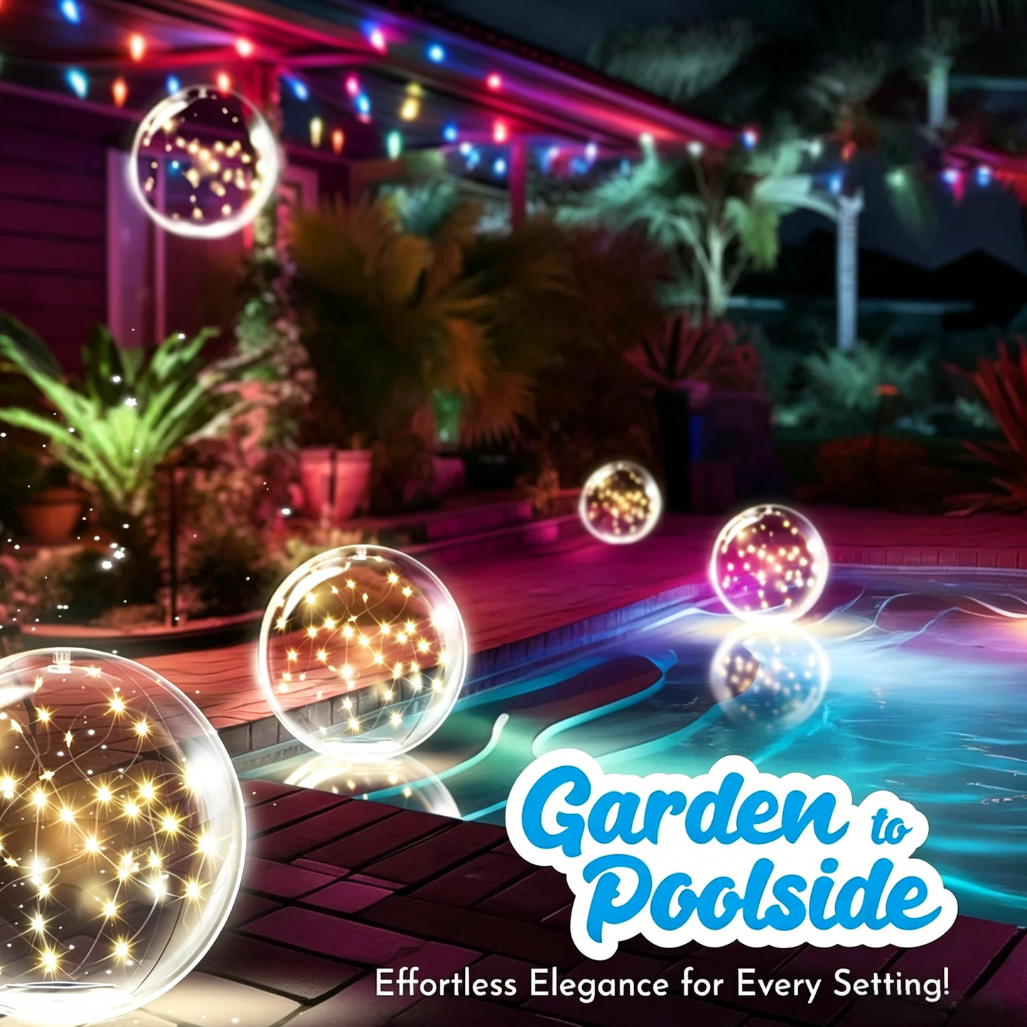 💕Floating Outdoor Solar Decorative Light🌙