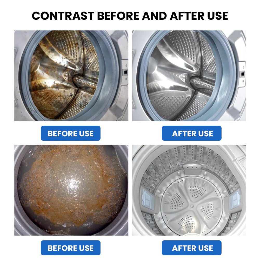 🧼Washing Machine Deep Cleaner Tablets ( Buy 2 Get 3 FREE )