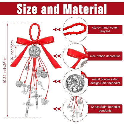 Saint Benedict Medal Protection from Evil Blessing Charm Catholic