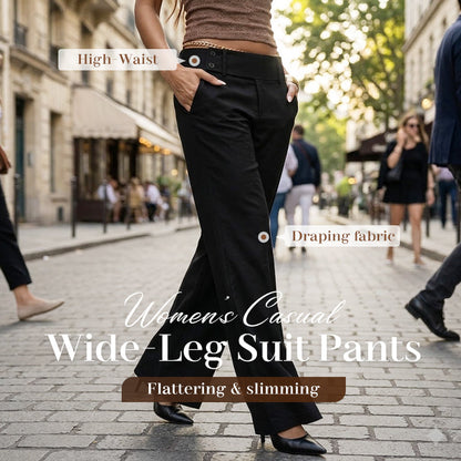 🌺💐Women's Elegant Flared Suit Pants