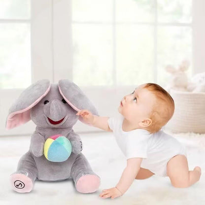 Cute Hide And Seek Elephant Plush Doll
