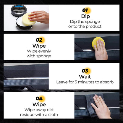 🔥Leader Cleaning And Care Cream & Cleaning Paste For Leather Care