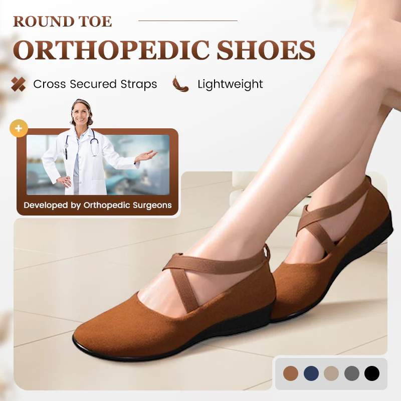 🔥Hot Sale🔥Elegant Solid Color Elastic Strap Low Wedge Shoes