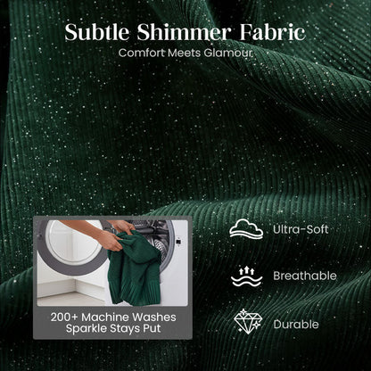 Women’s Sparkle Lapel A-Line Short Dress | Chic & Shimmering