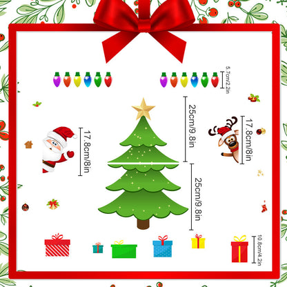 🎅 Christmas Themed Magnetic Sticker🎄Fun, Festive & Family-Friendly!