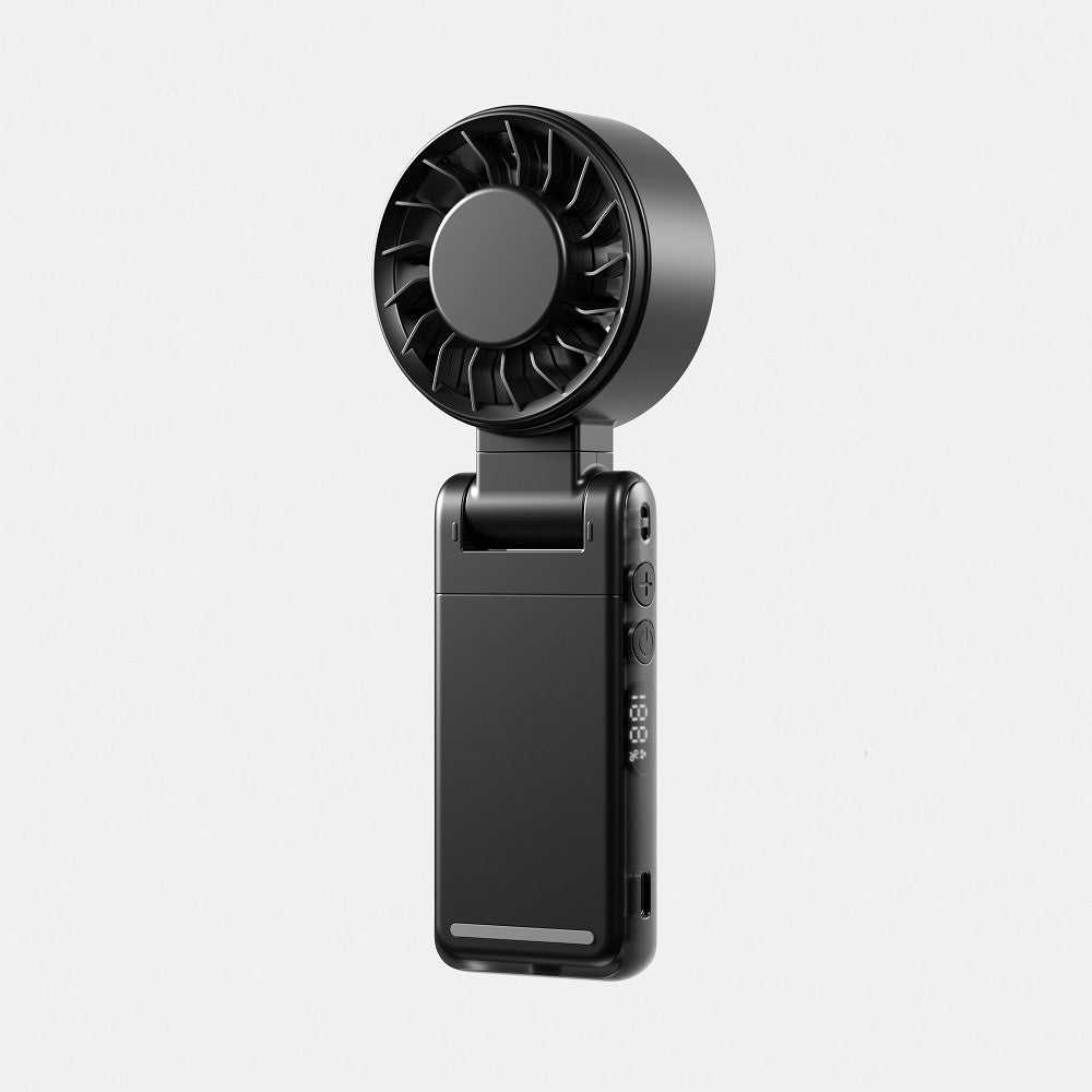 🌀【Table and Waist Fan with Long Battery Life】—— Clip it to your belt or set it on the table: Wherever you are, you’ll stay nice and cool!❄️💨