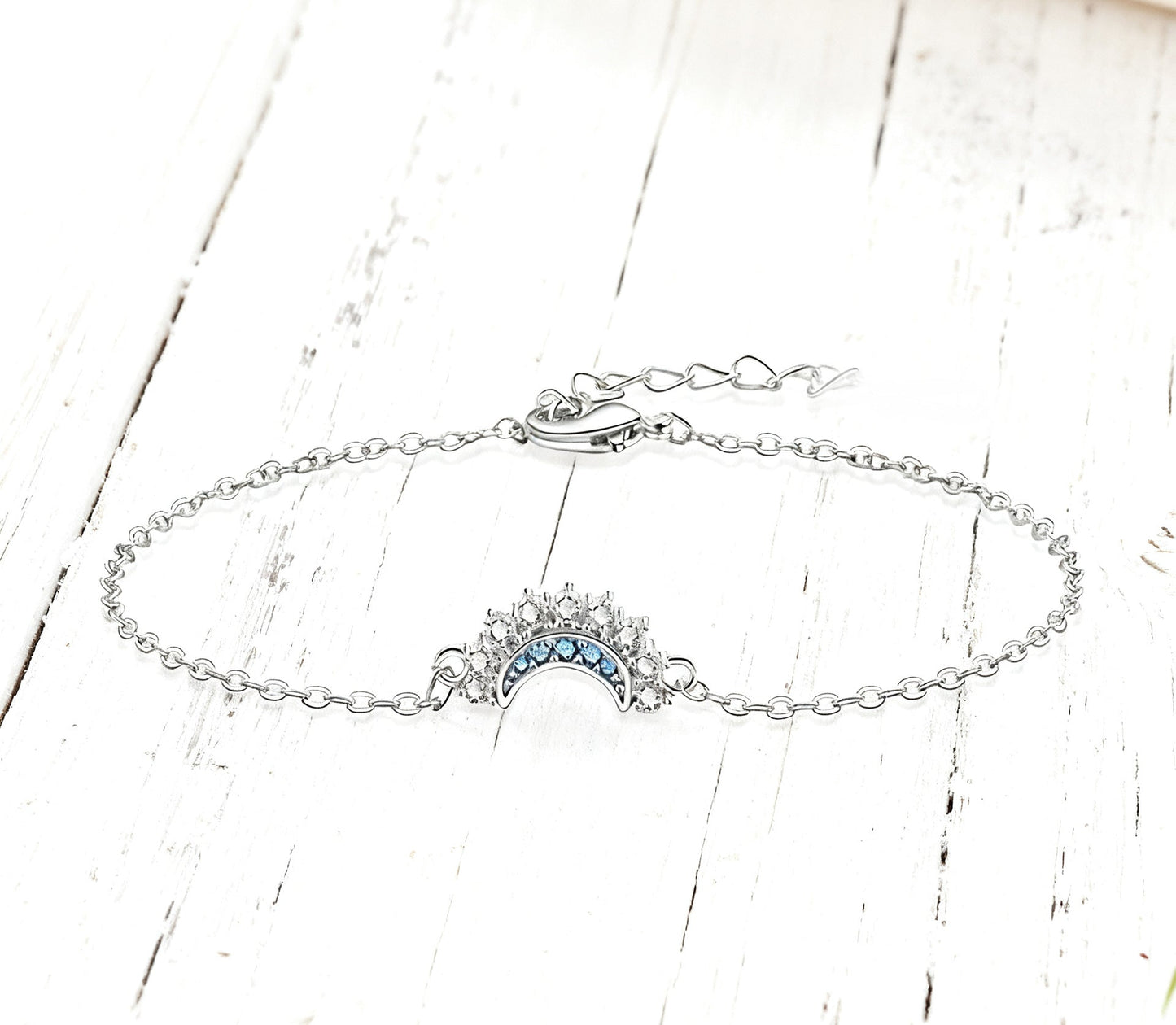 2-Piece Set—Sun and Moon Shining Together Stacked Bracelets📿