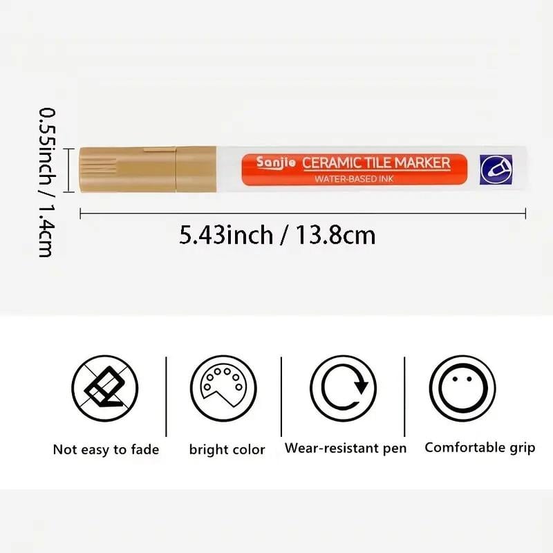 🖊️ Tile Grout Marker Pen – Waterproof ✨