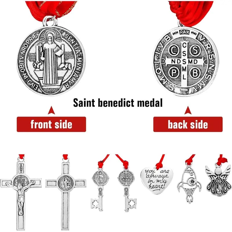 Saint Benedict Medal Protection from Evil Blessing Charm Catholic