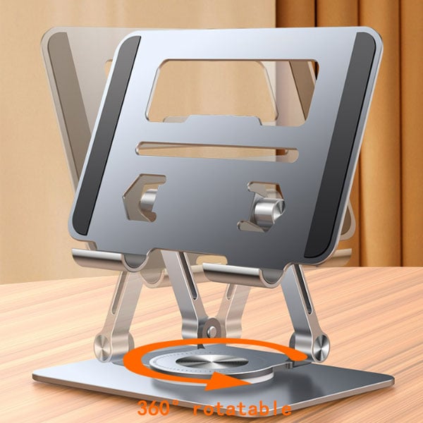 ✨ Limited Time Offer ✨ – Portable Laptop Stand in Aluminum Alloy with Rotating Bracket