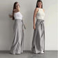 🔥Summer Sale🔥Women's Tie Knot Wide Leg Pants