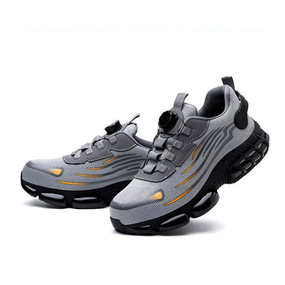 Knob Anti-Smash Anti-Slip Safety Sneakers - Durable & Stylish Footwear for Work & Outdoor Activities