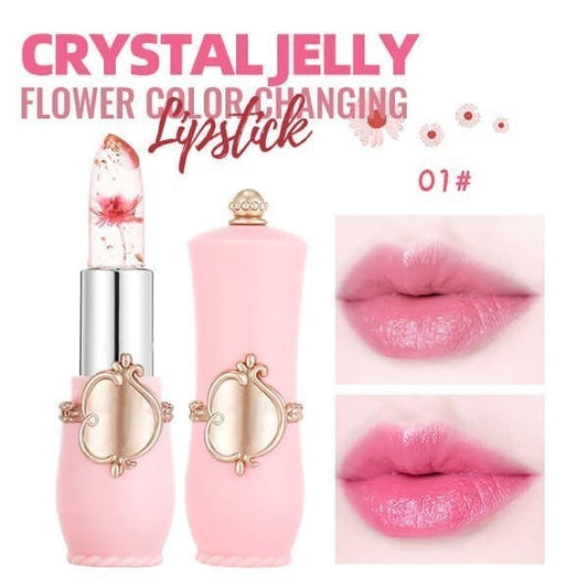 🎉Hot Sales💥Crystal Jelly Flower Color Changing  Lipstick