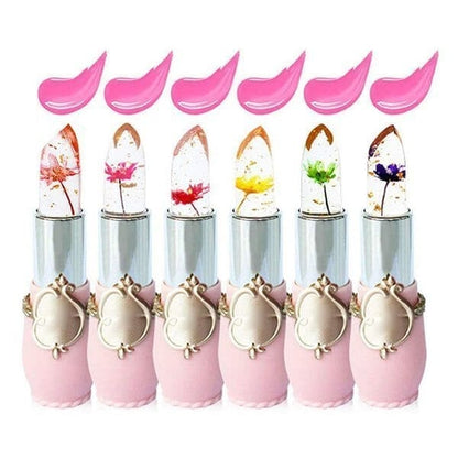 🎉Hot Sales💥Crystal Jelly Flower Color Changing  Lipstick