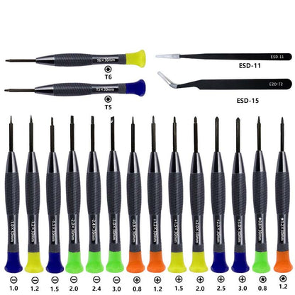 18-Piece Precision Screwdriver Electronics Repair Kit