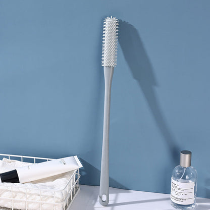 Long Handle Silicone Removable Toe Cleaning Brush