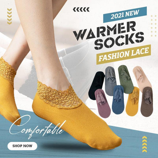 🔥New Fashion Lace Warmer Socks