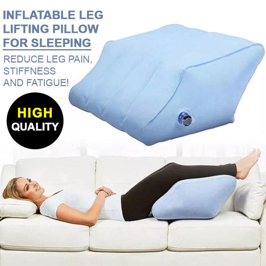 💥🛏️Inflatable Leg Pillows On The Bed To Prevent Varicose Veins