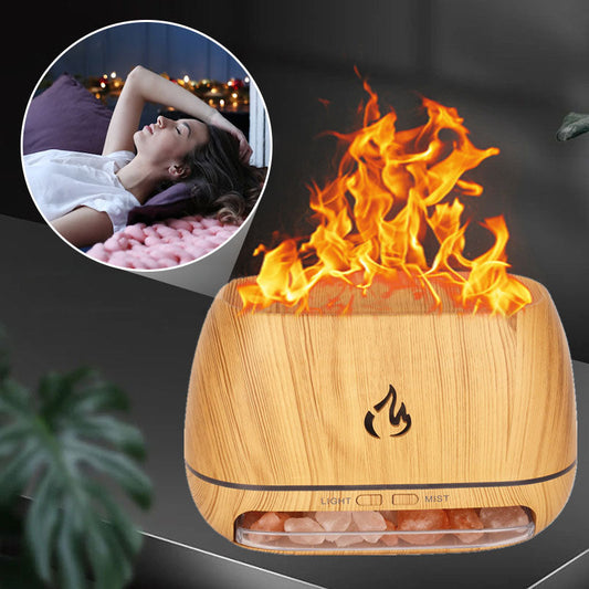 🔥200ml Flame Essential Oil Diffuser with 7 Color Changing