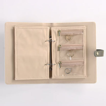 📢📢Buy 2 get 1 free !! 🌿Elegant Portable Checkered Jewelry Storage Bag✨