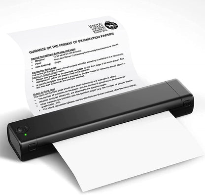 📚🖨️D810 Thermal Printer – Wireless printing from your phone. Ideal for office labels or tattoo designs. Pocket-sized power. 🖨️✨
