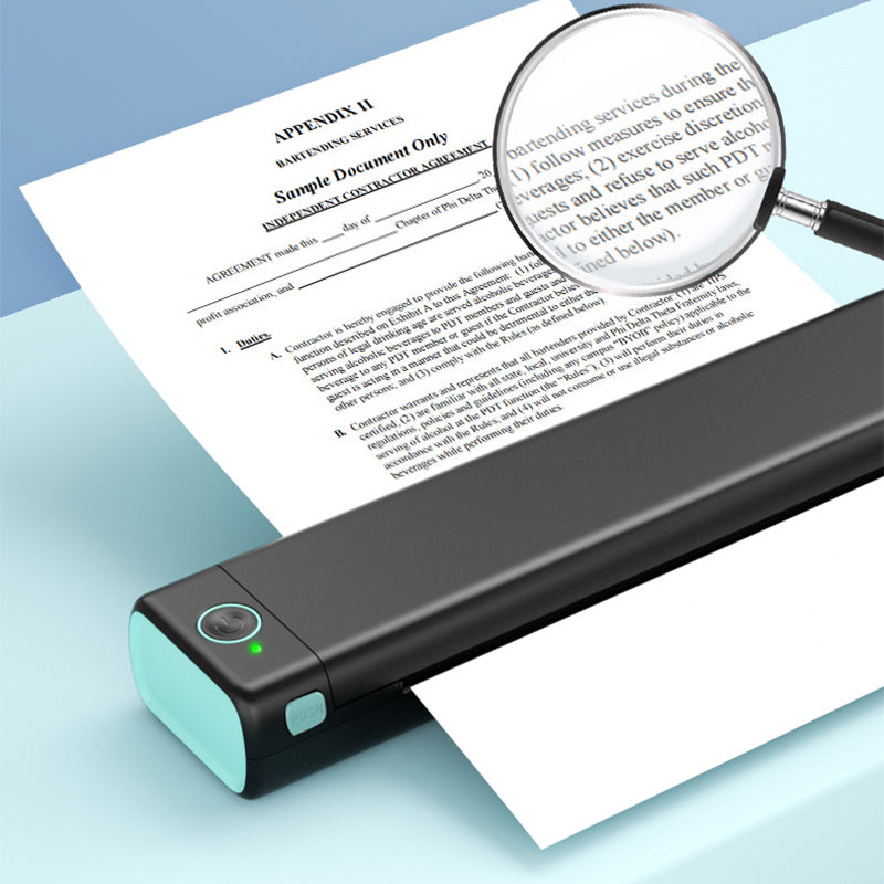📚🖨️D810 Thermal Printer – Wireless printing from your phone. Ideal for office labels or tattoo designs. Pocket-sized power. 🖨️✨