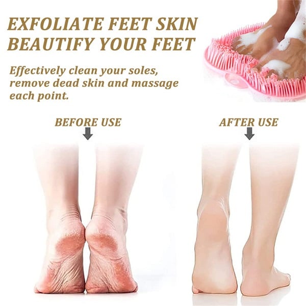 ☀️Shower Foot And Back Scrubber Massage Pad