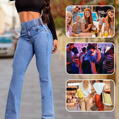 💕Spring New👖Stretch Flare Jeans With A High Waist