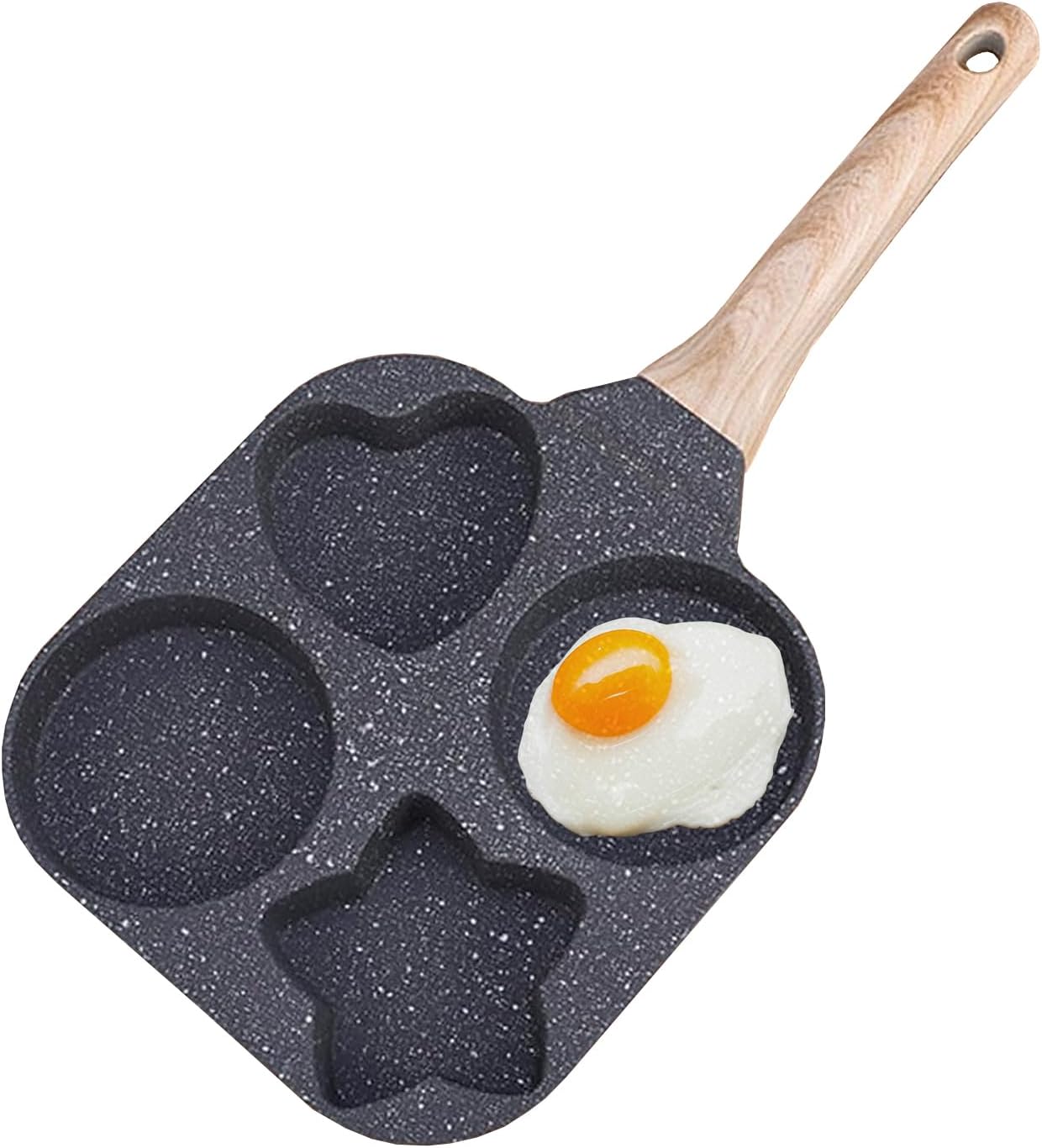 Multifunctional 4-hole Omelette Pan