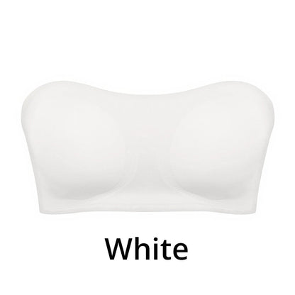 💜 BUY 1 GET 1 FREE💜Women's Non-Slip Strapless Wireless Bra with Crossover Side Closure