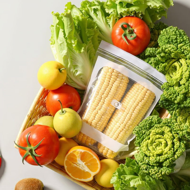 Transparent Food-Grade Reinforced Double-Seal Bags