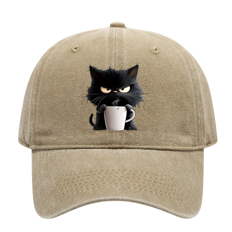 🐱Cute Black Cat Vintage Baseball Cap