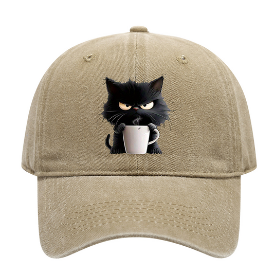 🐱Cute Black Cat Vintage Baseball Cap