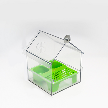 🌟Pull-Out External Parrot Feeder