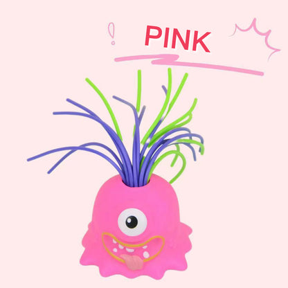👾Hair Pulling Monster Stress Relief Toy - Stretchy Sensory Fidget Tool for Anxiety & Focus, Safe for Kids/Adults 🎯✨