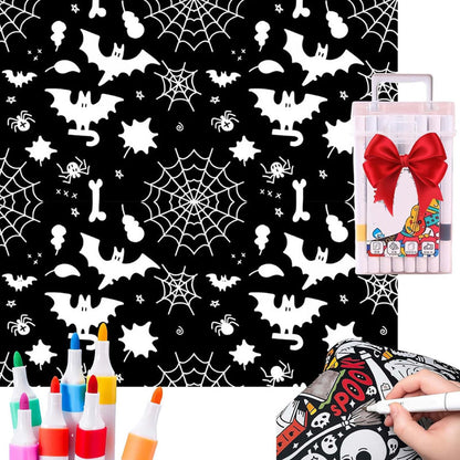 🎨✨DIY Coloring Blanket with Markers