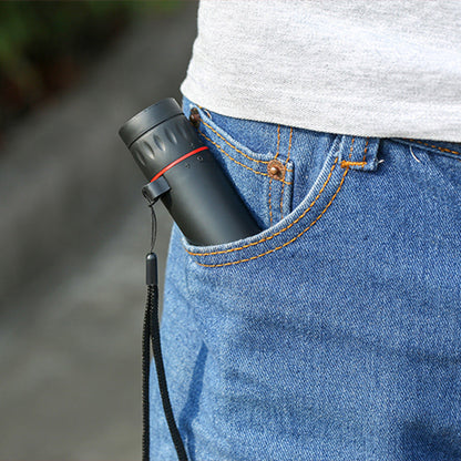 🔭Outdoor Portable Monocular Telescope - 12x50 High Definition with Smartphone Adapter for Adventures 🌄📱