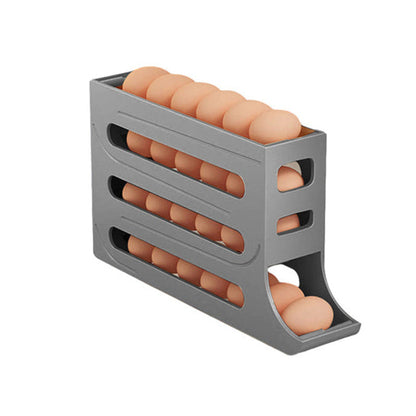 4-Tier Tilted Design Egg Storage Rack