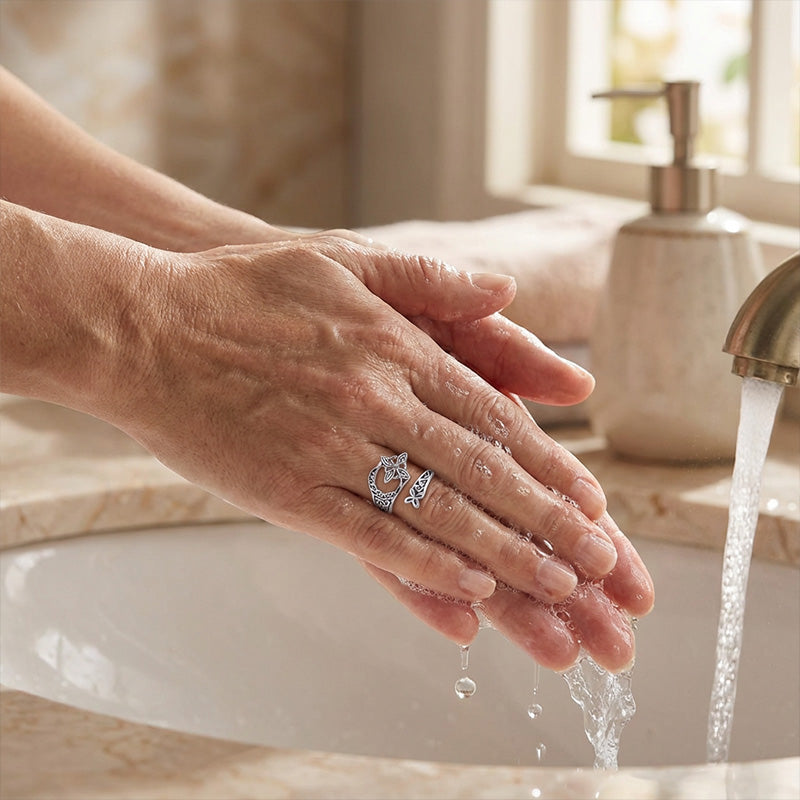 ⏳Time-Limited Special⏰S925 Sterling Silver Celtic Knot Open Ring